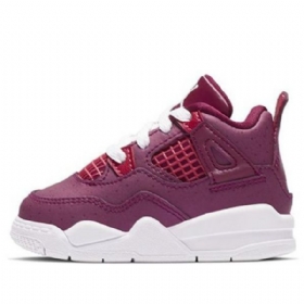Nike Air Jordan 4 Retro Td Basketball Shoes Barn Lilla
