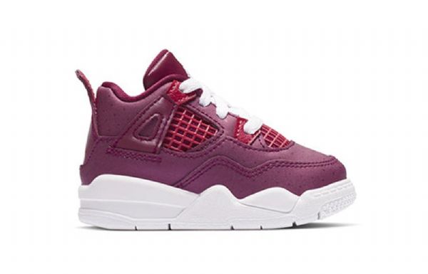 Nike Air Jordan 4 Retro Td Basketball Shoes Barn Lilla