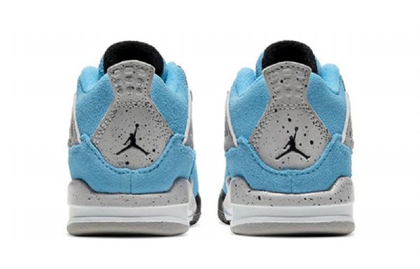 Nike Air Jordan 4 Retro Td Sko Barn Blå