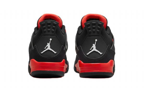 Nike Air Jordan 4 Retro Td Sko Barn Rød