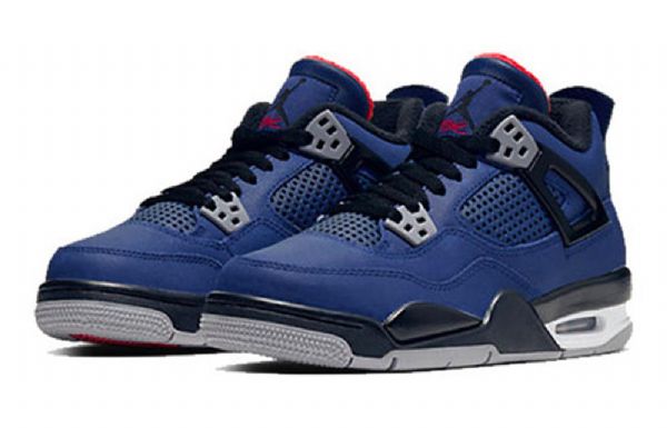 Nike Air Jordan 4 Retro Wntr Gs Basketsko Herre Blå