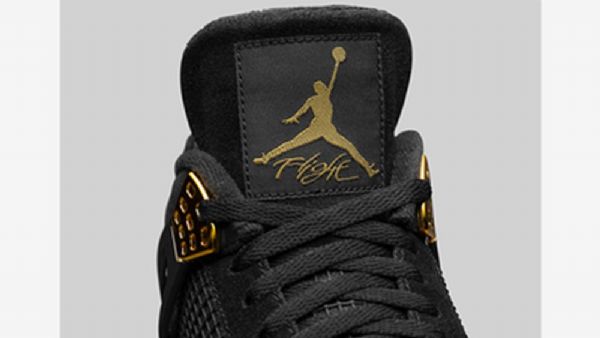Nike Air Jordan 4 Royalty Sko Herre Svarte