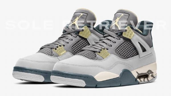 Nike Air Jordan 4 Se Craft Photon Dust Sko Dame Grå