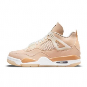 Nike Air Jordan 4 Shimmer Sko Dame Korall