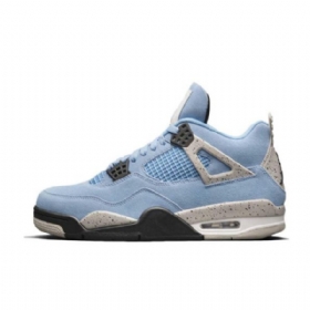 Nike Air Jordan 4 Sko Dame Blå