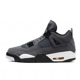 Nike Air Jordan 4 Sko Herre Grå