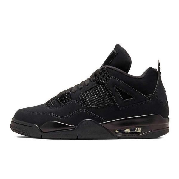 Nike Air Jordan 4 Sko Herre Svarte
