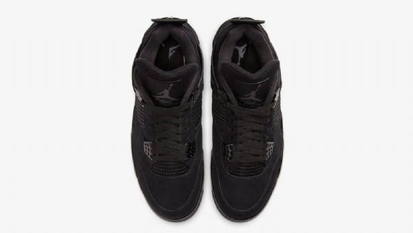 Nike Air Jordan 4 Sko Herre Svarte
