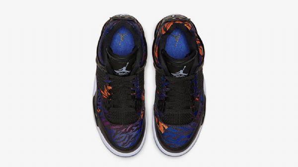 Nike Air Jordan 4 Sko Herre Svarte Multicolor