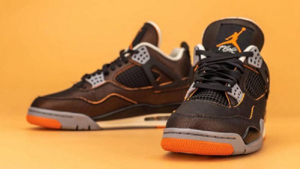Nike Air Jordan 4 Starfish Sko Herre Brune