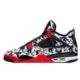 Nike Air Jordan 4 Tattoo Sko Herre Multicolor