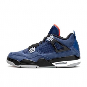 Nike Air Jordan 4 Vinter Loyal Sko Dame Blå