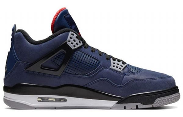 Nike Air Jordan 4 Vinter Retro Basketball Shoes Herre Blå