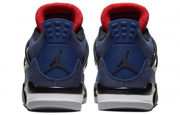 Nike Air Jordan 4 Vinter Retro Basketball Shoes Herre Blå