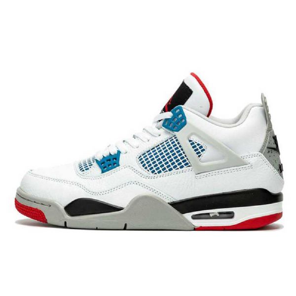 Nike Air Jordan 4 What The 4 Sko Herre Hvite