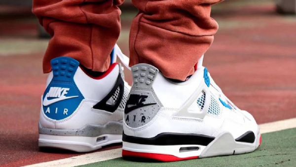 Nike Air Jordan 4 What The 4 Sko Herre Hvite