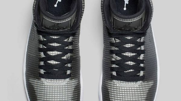 Nike Air Jordan 4lab1 Sko Herre Svarte