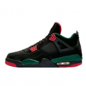 Nike Do The Right Thing X Air Jordan 4 Sko Herre Svarte