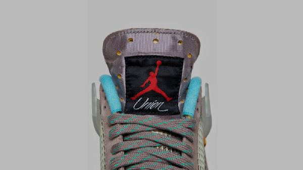 Nike Union X Air Jordan 4 30th Anniversary Taupe Haze Fury Sko Dame Grå