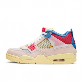 Nike Union X Air Jordan 4 Guava Ice Sko Dame Korall