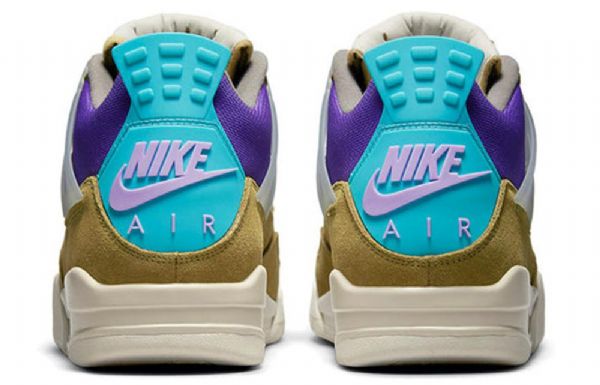Nike Union La X Air Jordan 4 Retro Basketball Shoes Herre Multicolor