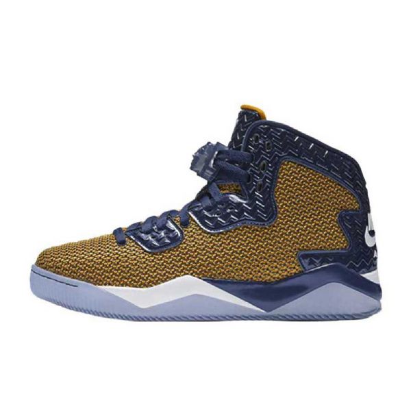 Nike Air Jordan Spike Forty Leaf Sko Herre Gull