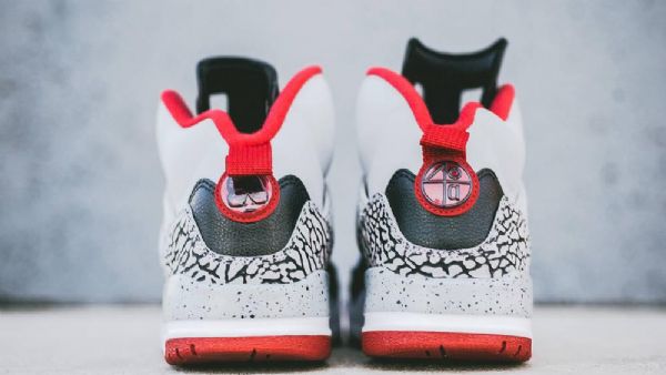 Nike Air Jordan Spizike Sko Herre Grå Rød