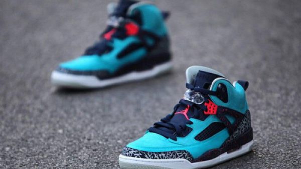 Nike Air Jordan Spizike Sko Herre Turkis Blå
