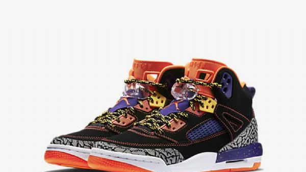 Nike Air Jordan Spizike Tasmanian Devil Sko Herre Hvite Oransje
