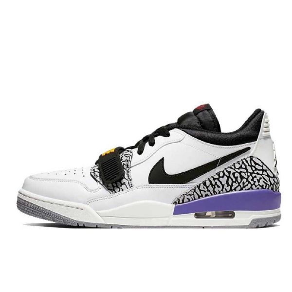 Nike Air Jordan Legacy 312 Low Tops Sko Herre Hvite Lilla