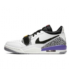 Nike Air Jordan Legacy 312 Low Tops Sko Herre Hvite Lilla