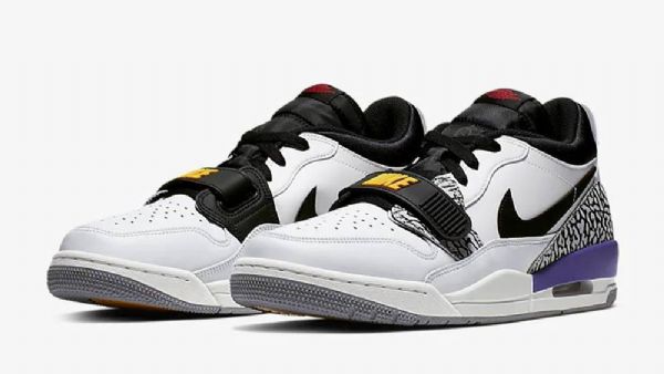 Nike Air Jordan Legacy 312 Low Tops Sko Herre Hvite Lilla