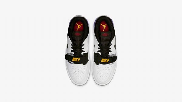Nike Air Jordan Legacy 312 Low Tops Sko Herre Hvite Lilla