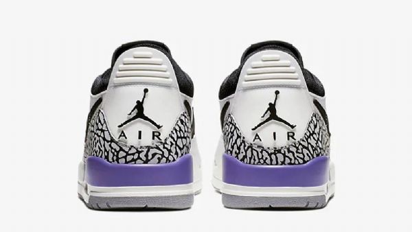 Nike Air Jordan Legacy 312 Low Tops Sko Herre Hvite Lilla