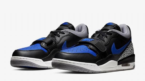 Nike Air Jordan Legacy 312 Low Tops Sko Herre Svarte Blå