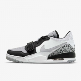 Nike Air Jordan Legacy 312 Low Tops Sko Herre Svarte Grå