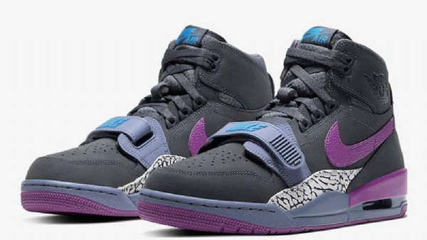 Nike Air Jordan Legacy 312 Sko Herre Grå Lilla