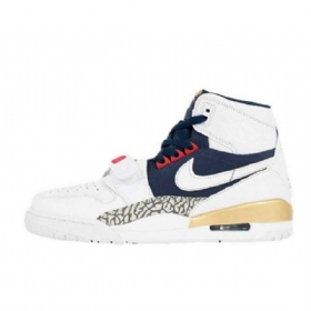 Nike Air Jordan Legacy 312 Sko Herre Hvite Gull