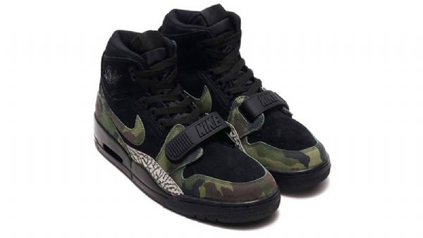 Nike Air Jordan Legacy 312 Sko Herre Svarte Grønn
