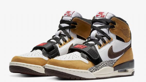 Nike Air Jordan Legacy 312 Wheat Sko Herre Hvite