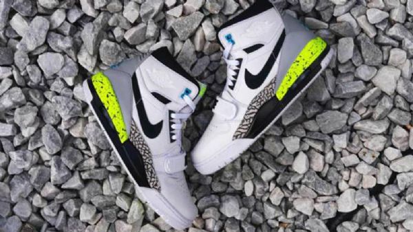 Nike Don C X Jordan Legacy 312 Command Force Sko Herre Grå Grønn