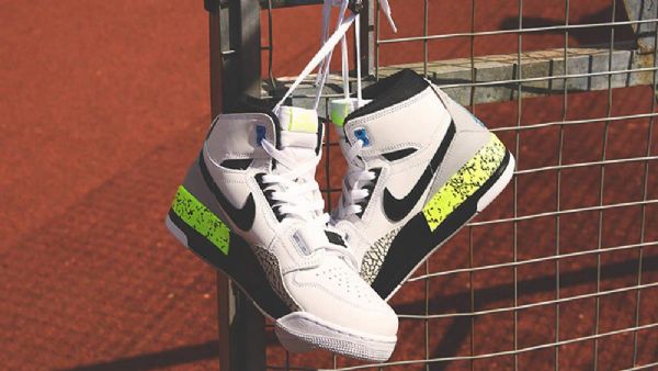 Nike Don C X Jordan Legacy 312 Command Force Sko Herre Grå Grønn