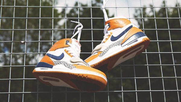 Nike Don C X Jordan Legacy 312 Medicine Ball Sko Herre Multicolor