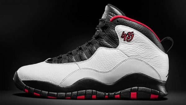 Nike Air Jordan 10 Double Nickel Sko Herre Svarte Hvite