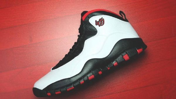 Nike Air Jordan 10 Double Nickel Sko Herre Svarte Hvite