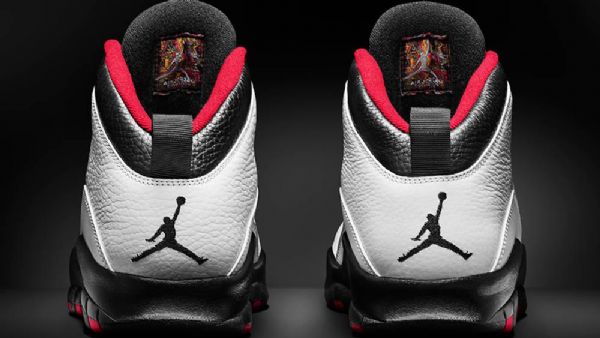 Nike Air Jordan 10 Double Nickel Sko Herre Svarte Hvite