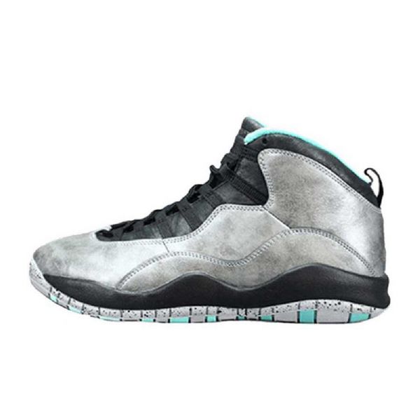 Nike Air Jordan 10 Lady Liberty Sko Herre Sølv Svarte