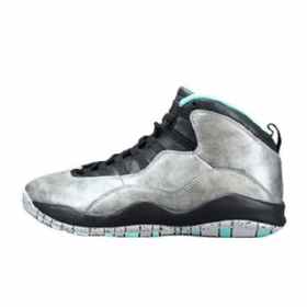 Nike Air Jordan 10 Lady Liberty Sko Herre Sølv Svarte