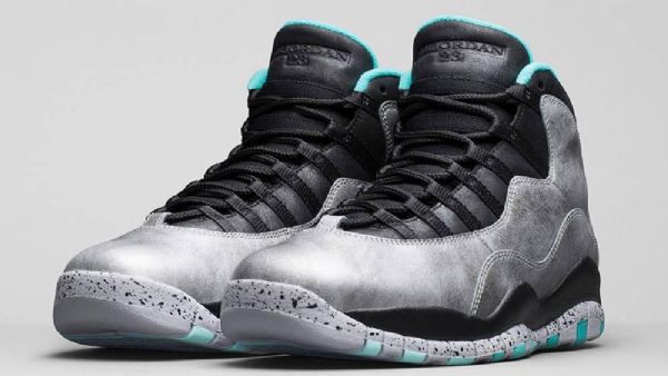 Nike Air Jordan 10 Lady Liberty Sko Herre Sølv Svarte