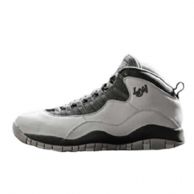 Nike Air Jordan 10 London Sko Herre Svarte Grå